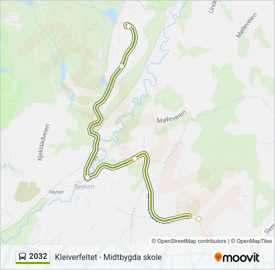 2032 Bus Line Map