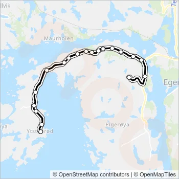 SK0103 Bus Line Map