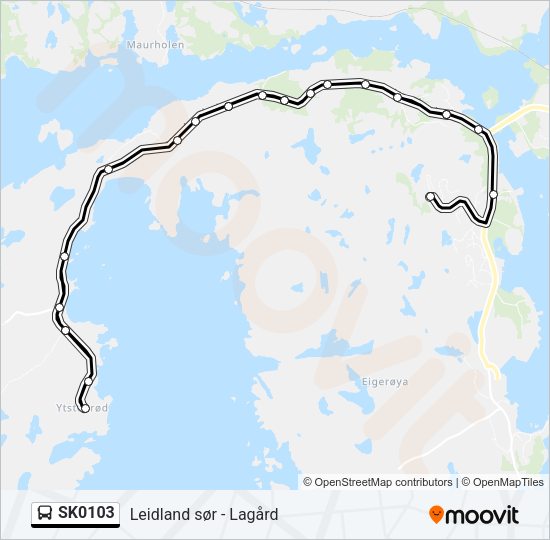 SK0103 Bus Line Map