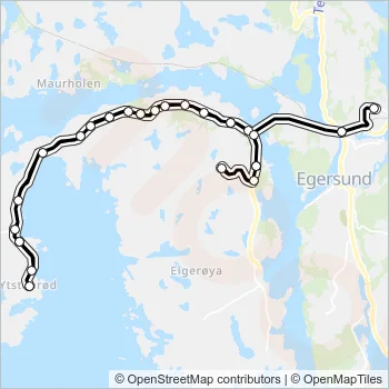 SK0103 Bus Line Map