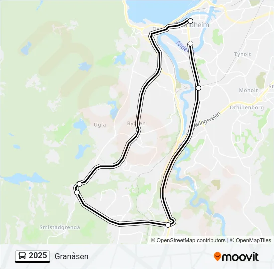 2025 Bus Line Map