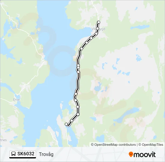 SK6032 Bus Line Map