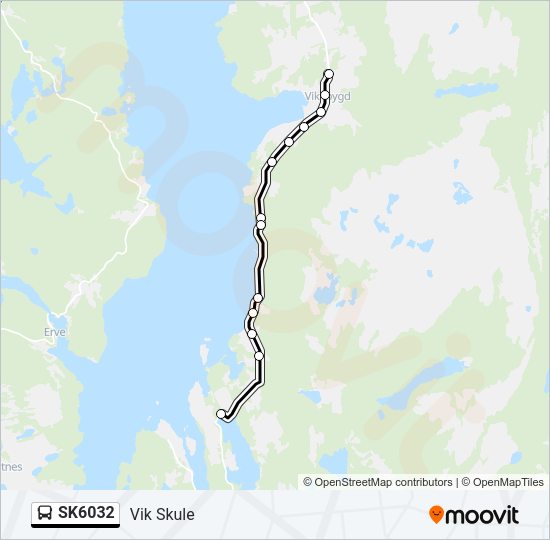 SK6032 Bus Line Map