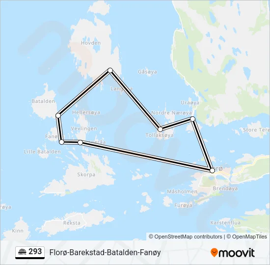 293 Ferry Line Map