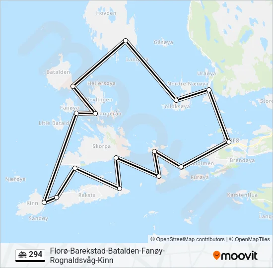 294 Ferry Line Map