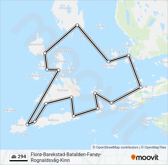 294 Ferry Line Map