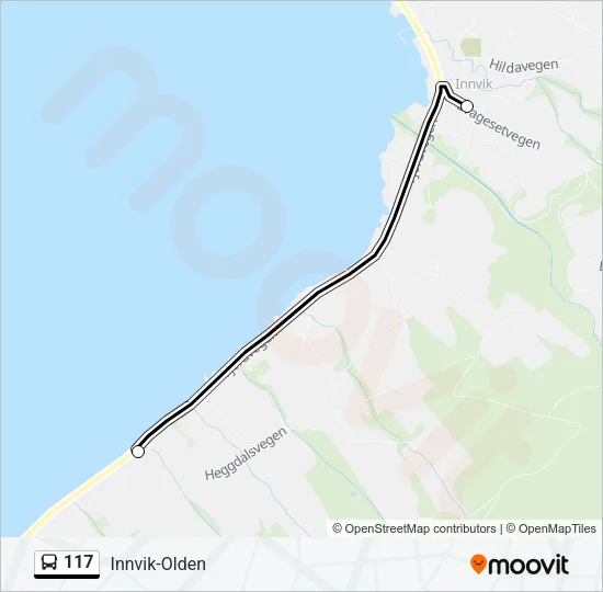 117  Line Map