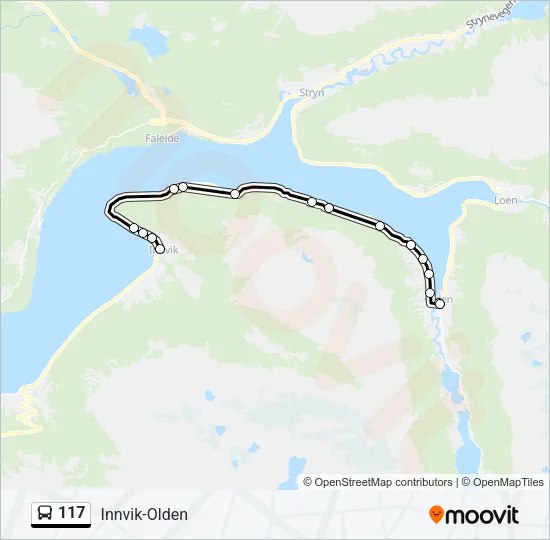 117  Line Map