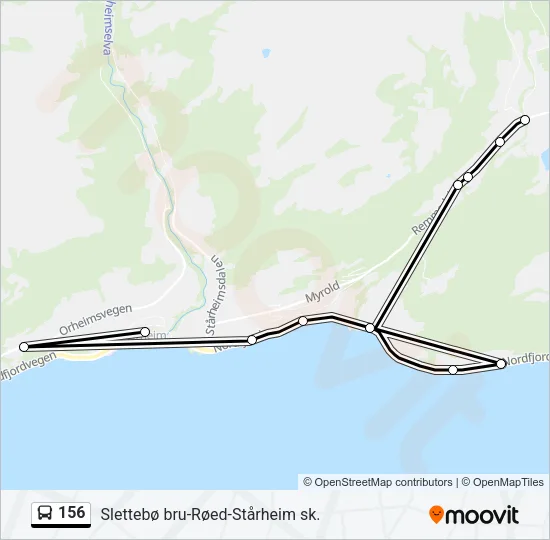 156  Line Map