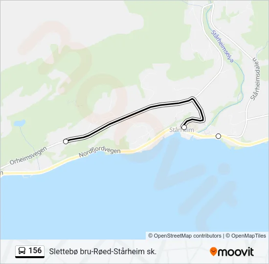156  Line Map