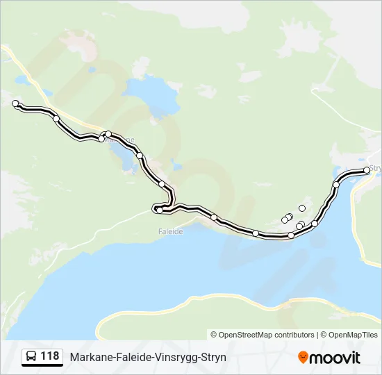 118  Line Map