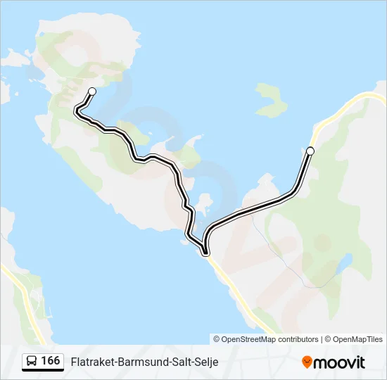 166  Line Map