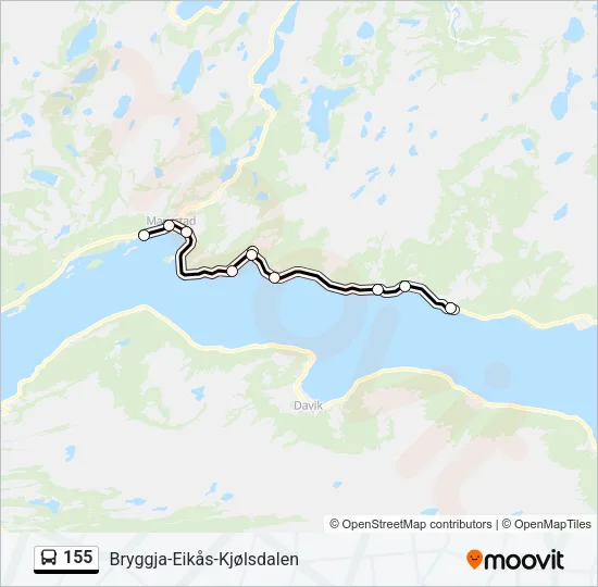 155  Line Map