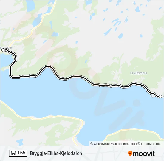 155  Line Map