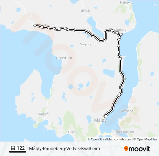 122  Line Map