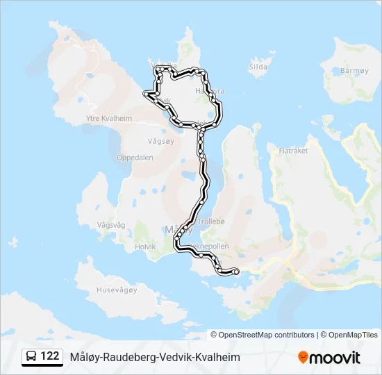 122  Line Map
