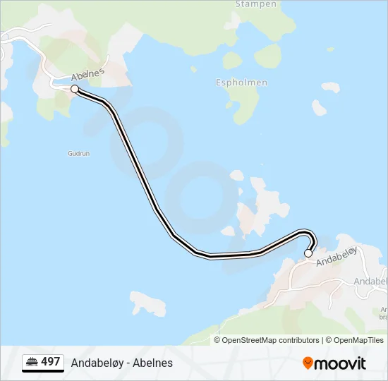 497 Ferry Line Map
