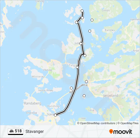 518 Ferry Line Map