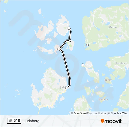 518 Ferry Line Map
