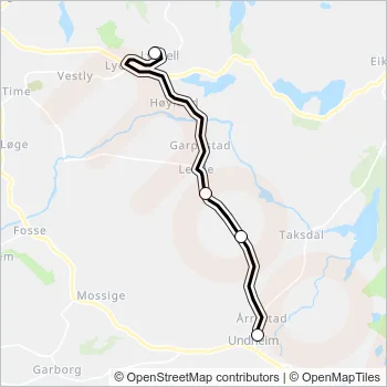 SK2110 Bus Line Map