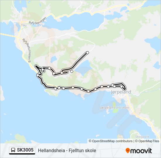 SK3005 Bus Line Map