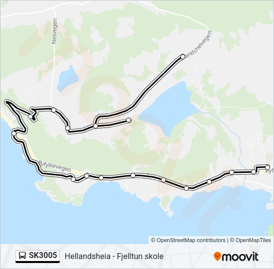 SK3005 Bus Line Map