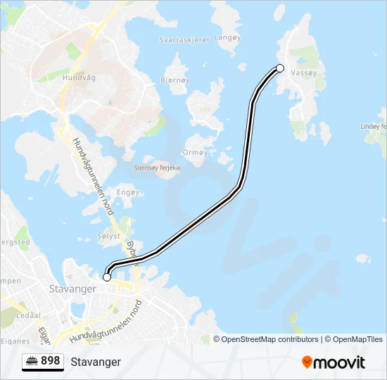 898 Ferry Line Map