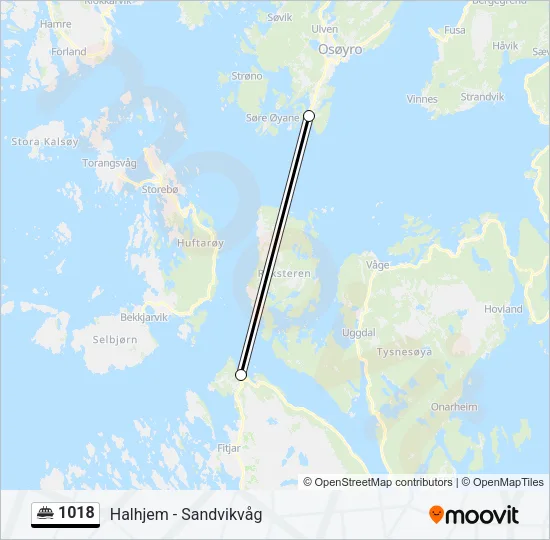 1018 Ferry Line Map