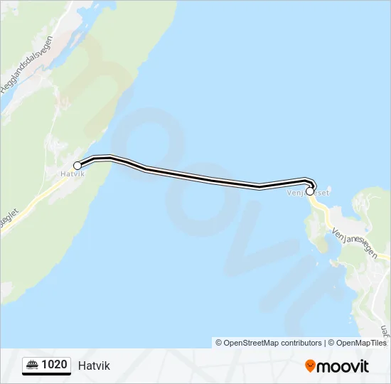 1020 Ferry Line Map