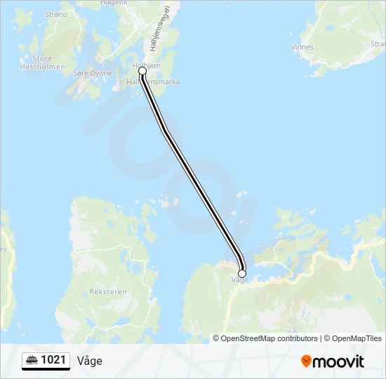 1021 Ferry Line Map