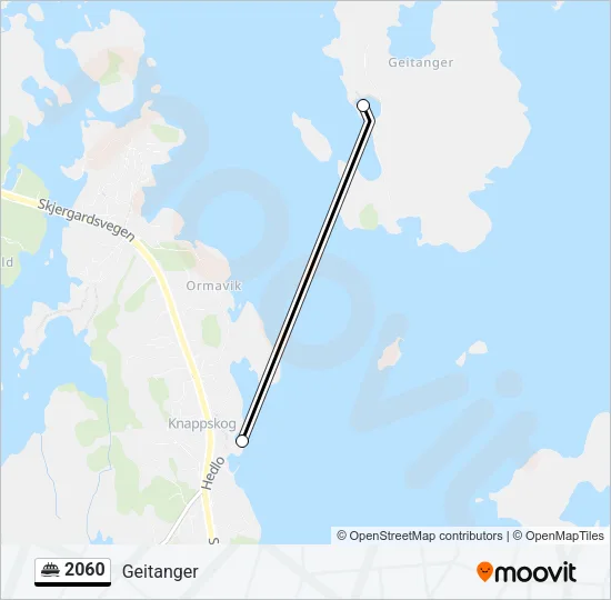2060 Ferry Line Map