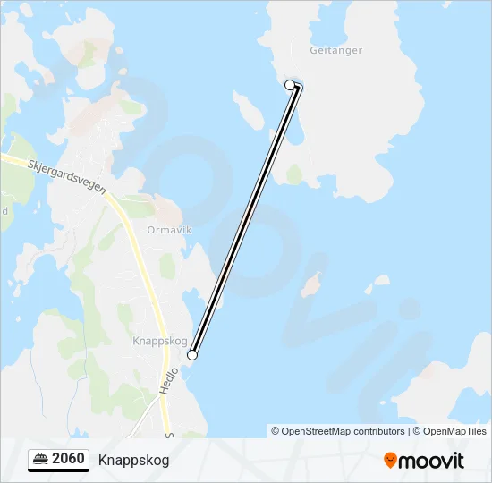 2060 Ferry Line Map