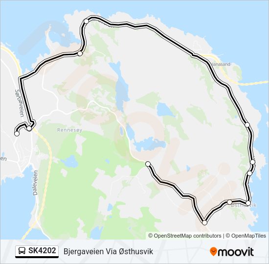 SK4202 Bus Line Map