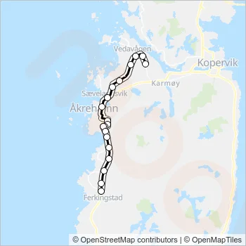 SK4926 Bus Line Map