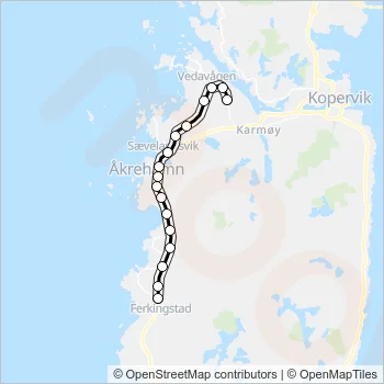 SK4926 Bus Line Map