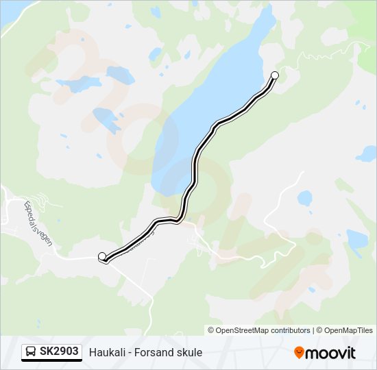 SK2903 Bus Line Map
