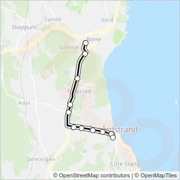 1472 Bus Line Map