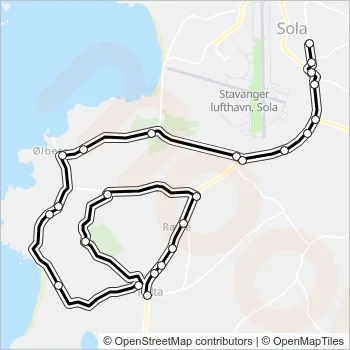SK2402 Bus Line Map