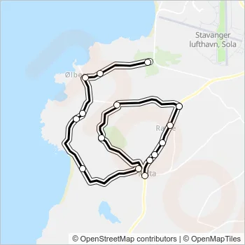 SK2402 Bus Line Map