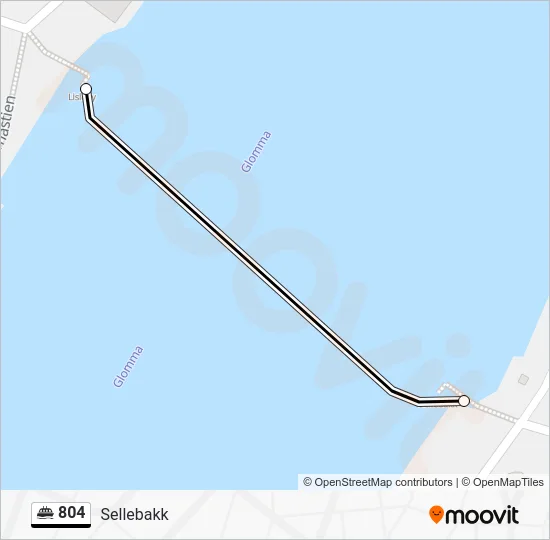 804 Ferry Line Map