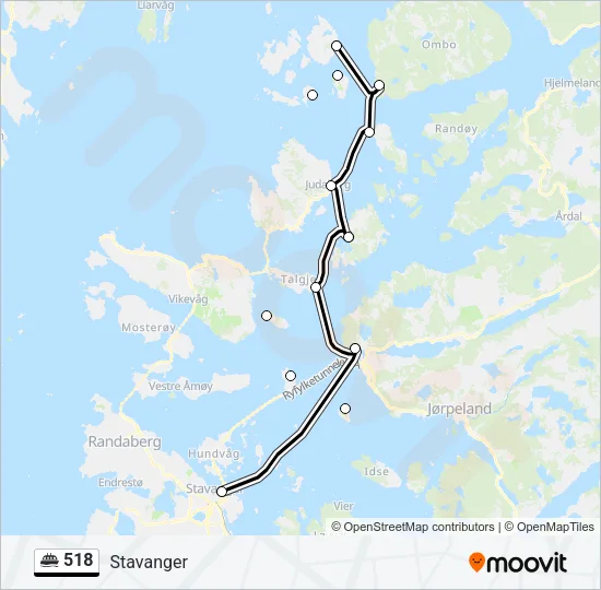 518 Ferry Line Map