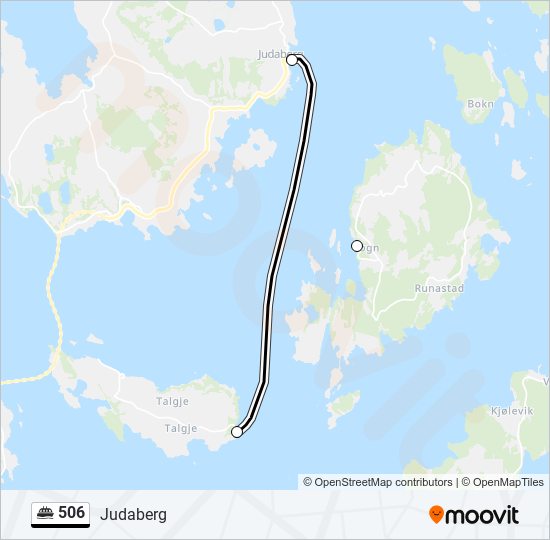 506 ferry Line Map