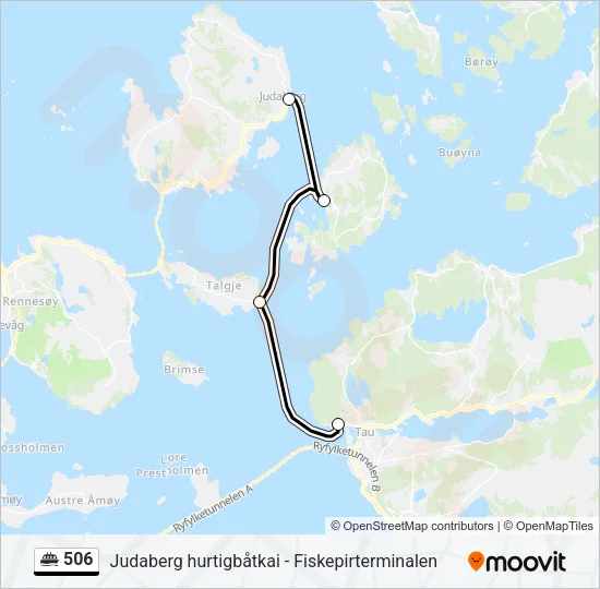 506 Ferry Line Map