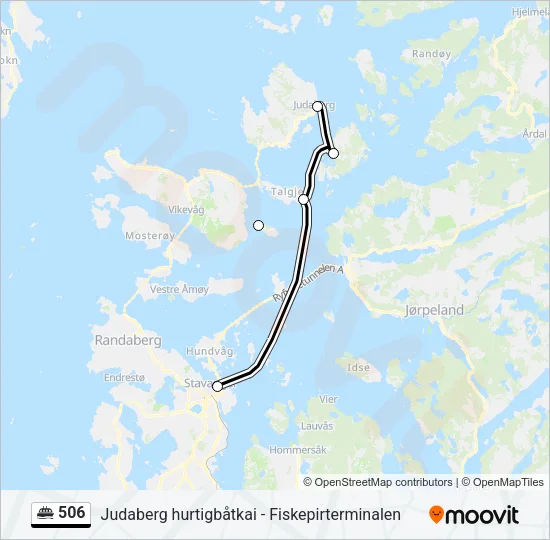 506 Ferry Line Map