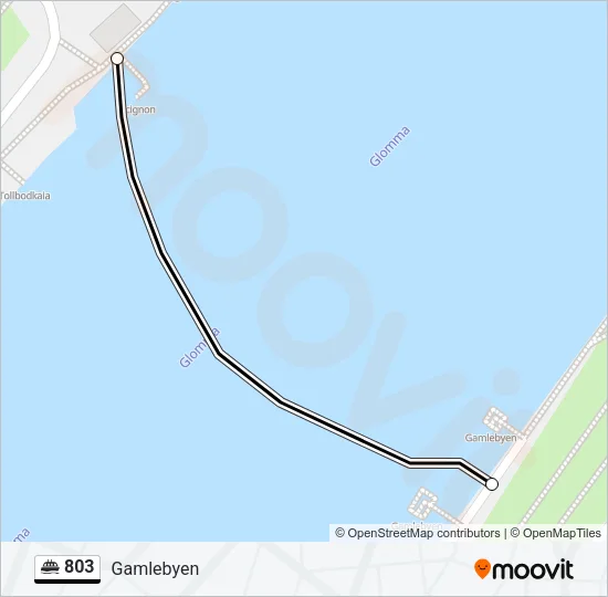 803 Ferry Line Map