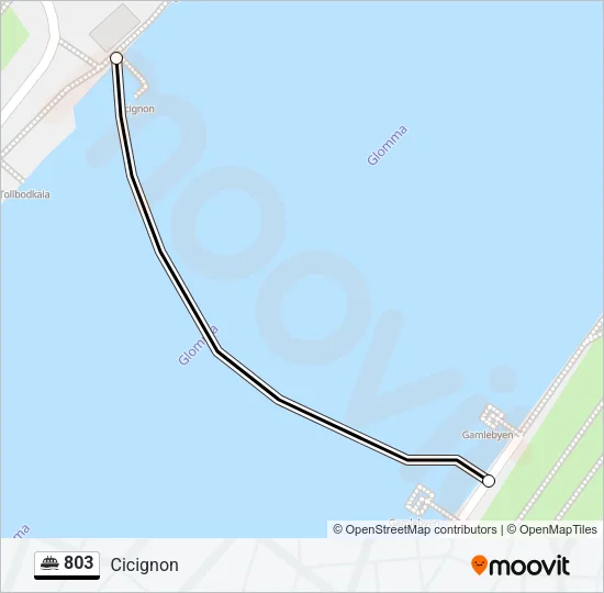 803 Ferry Line Map