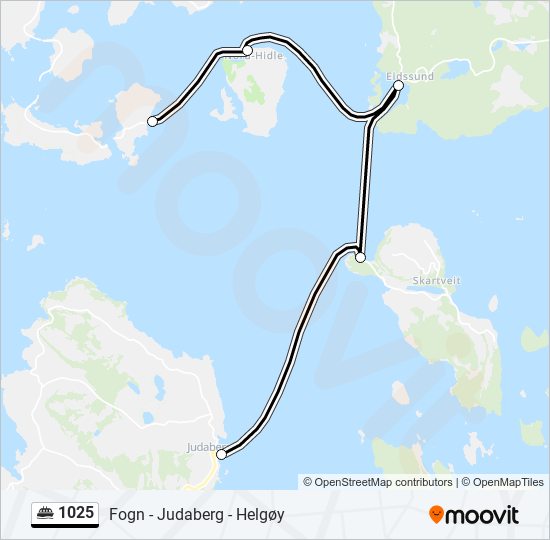 1025 ferry Line Map