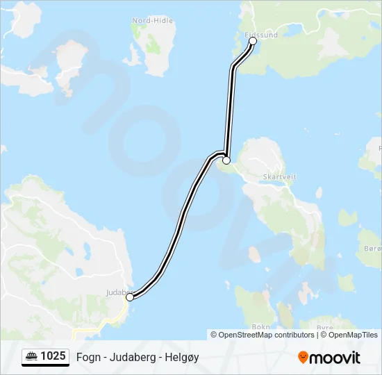 1025 Ferry Line Map