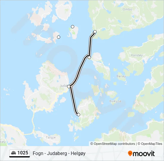 1025 Ferry Line Map