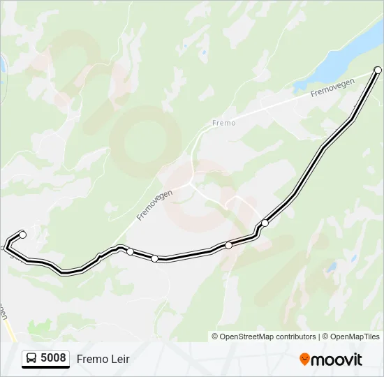 5008 Bus Line Map